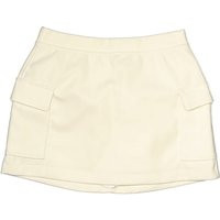 Abercrombie & Fitch Skort: Ivory Solid Pattern Bottoms - Size Small | ThredUp (US)