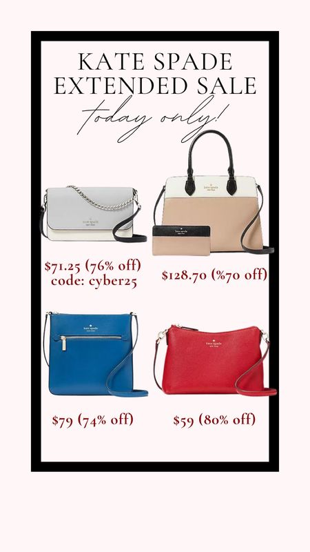 Kate Spade extended sale 70%++ off. Great for gifts or for yourself.
@katespade #designerbags #katespade


#LTKCyberWeek #LTKHoliday #LTKitbag