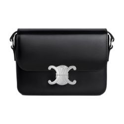 Teen Triomphe Bag in shiny calfskin - CELINE | 24S US