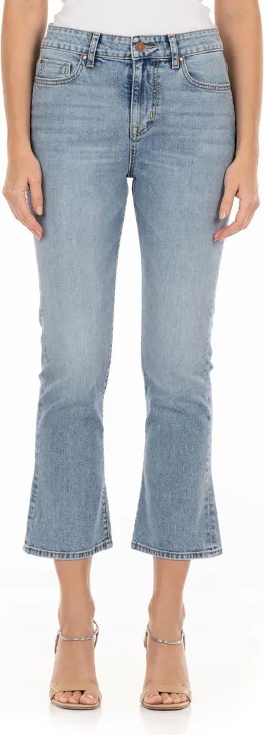 Fidelity Denim Juniper Crop Flare Jeans | Nordstrom | Nordstrom