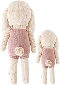 cuddle + kind Harper The Bunny Little 13" Hand-Knit Doll – 1 Doll = 10 Meals, Fair Trade, Heirl... | Amazon (US)