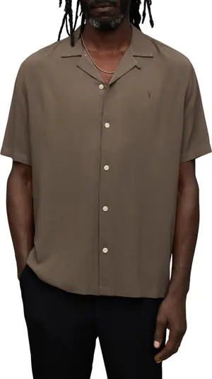 Venice Relaxed Fit Short Sleeve Button-Up Camp Shirt | Nordstrom