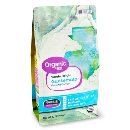 Great Value Organic Guatemalan Ground Coffee, 12 oz | Walmart (US)