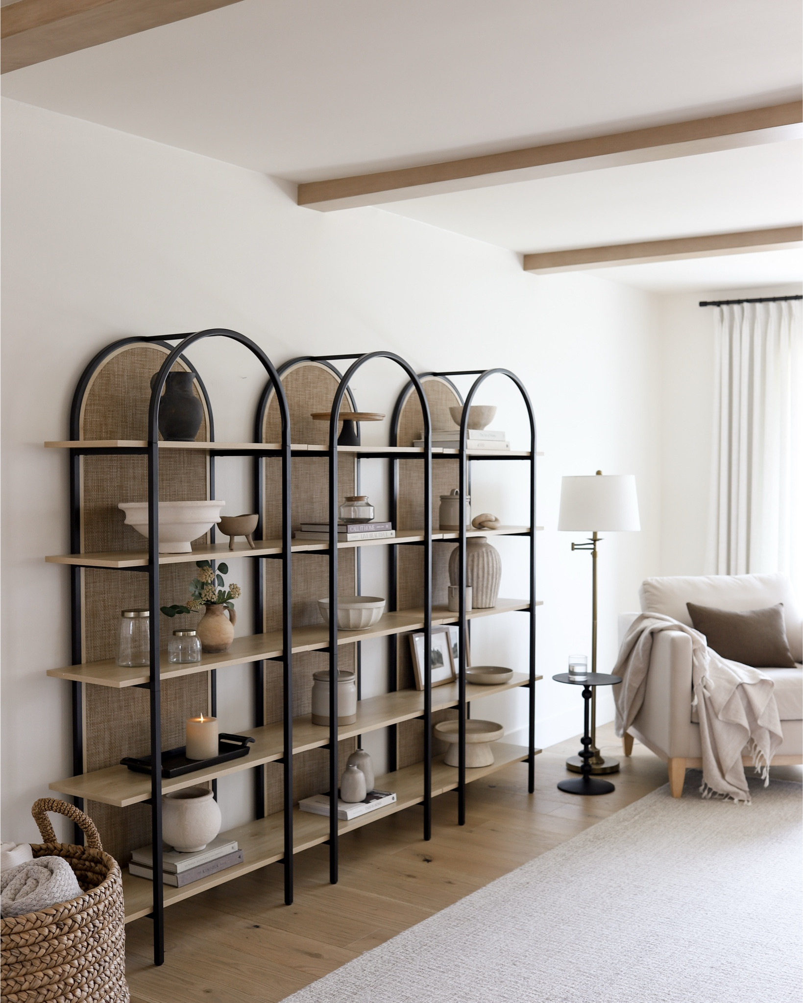 Whether you have a large wall to fill or a small wall to style - these affordable bookcases are a great option! 

#LTKHome #LTKSaleAlert