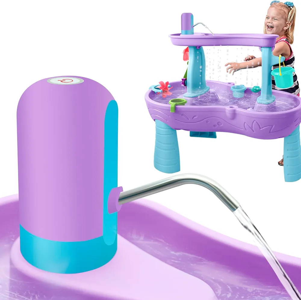 Water Table Pump, Battery Powered Water Pump for Kids 3 Hours Non-Stop Fun Summer Outdoor Water P... | Amazon (US)
