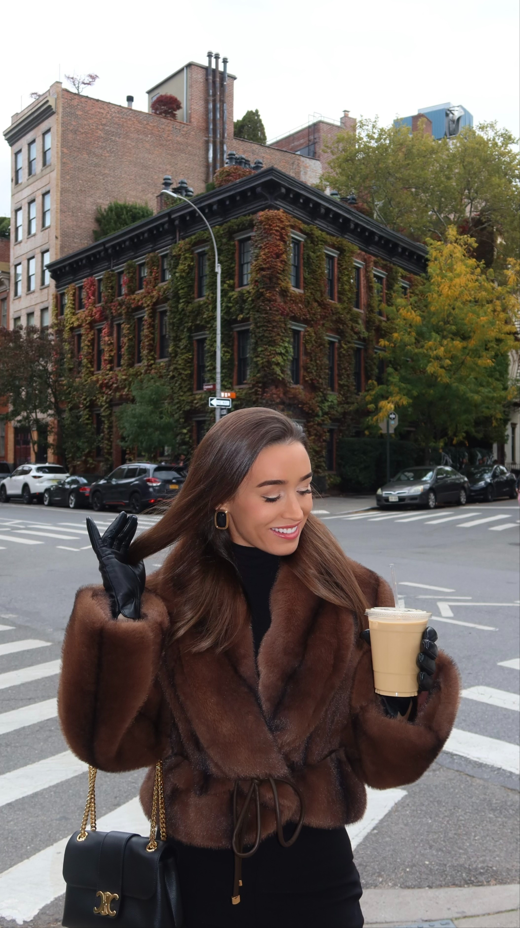 West Village Strolls @parisinnewyork 

 #furcoat #nycoutfit #cityoutfit #winteroutfit #classy #ootd 

#LTKootd #LTKSeasonal #LTKPetite