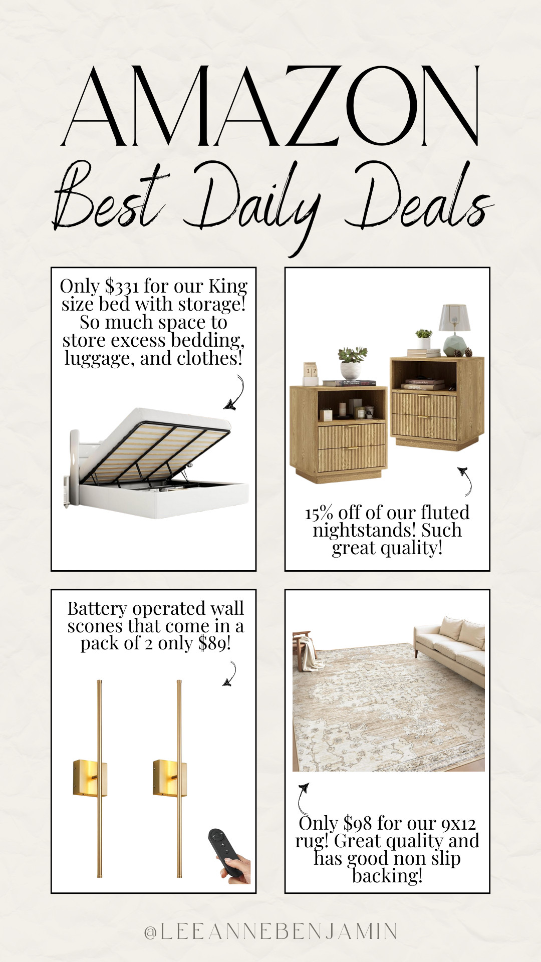 Top 4 daily deals on Amazon today! 

 #LTKmomlife #LTKHome #LTKSaleAlert