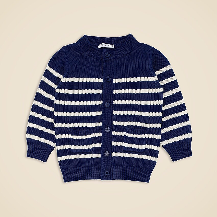 Kids' minnow™ striped knit cardigan sweater | J. Crew US