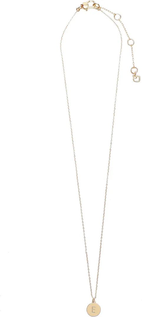 mini initial pendant necklace | Nordstrom