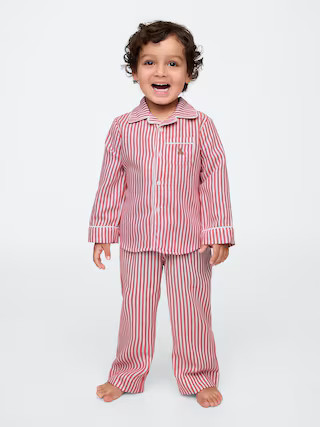 babyGap Recycled Flannel PJ set | Gap (US)