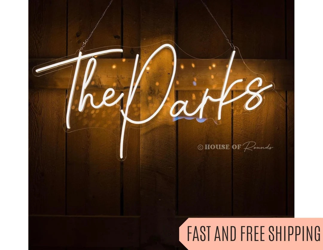Wedding neon sign | custom neon sign | wedding gift | Wedding decor | last name neon sign | neon ... | Etsy (US)