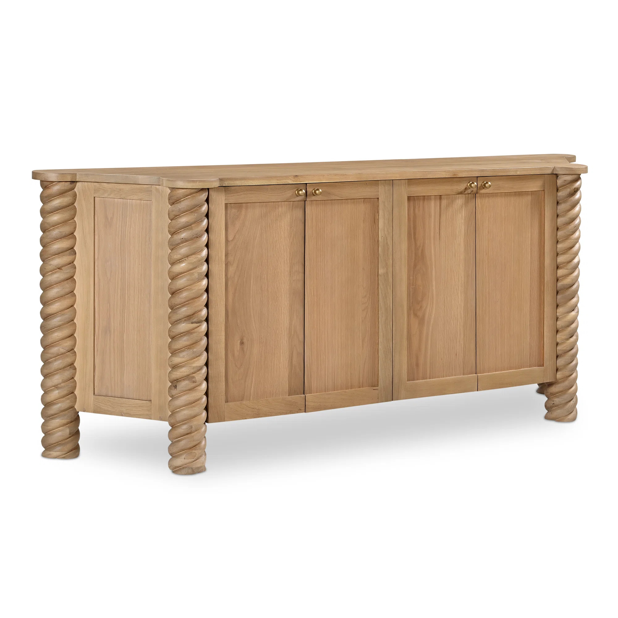 Moe's Home Collection Treccia Sideboard Oak | Wayfair | Wayfair North America
