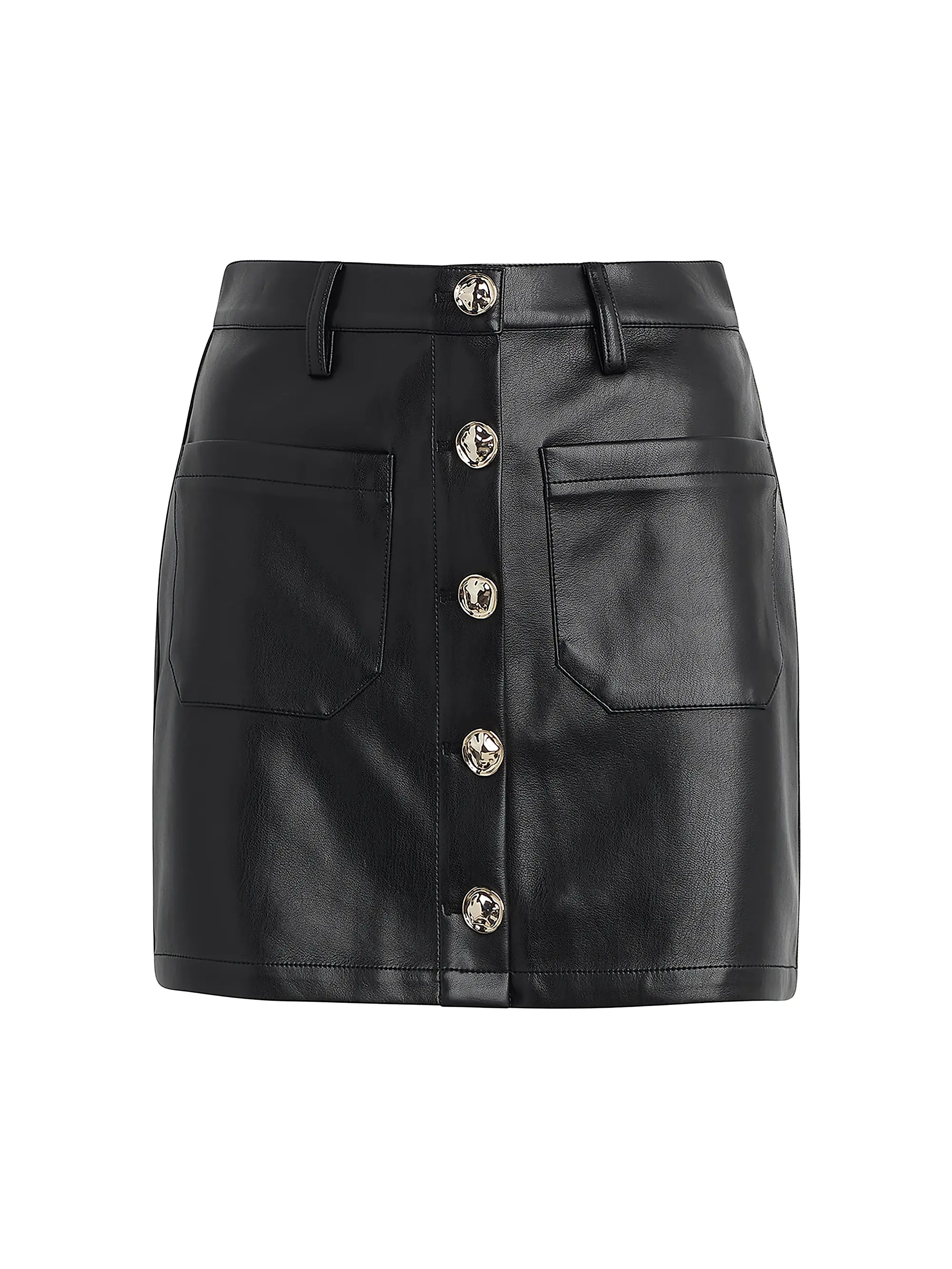 Mimi Faux Leather Miniskirt | Saks Fifth Avenue