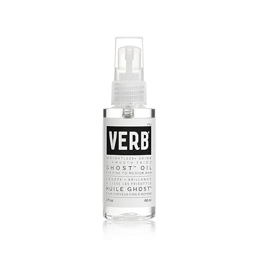 VERB Ghost Oil - Weightless Hair Oil for Fine to Medium Hair - Smooths Frizz, Adds Shine - No Par... | Amazon (US)