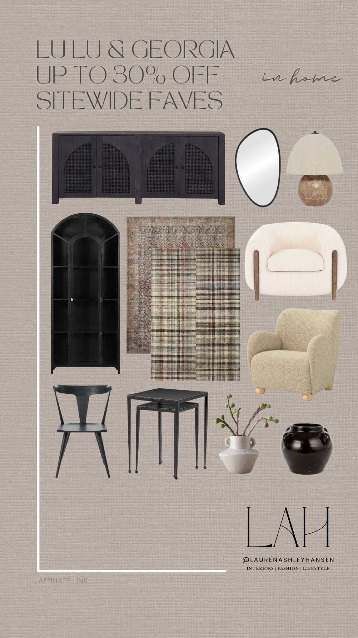 Lulu & Georgia has started their Black Friday sale!! Save up to 30% off sitewide on favorites in my home and beyond! Our dining chairs, nesting tables, display cabinet, sideboard and more included! 

#LTKSaleAlert #LTKCyberWeek #LTKHome