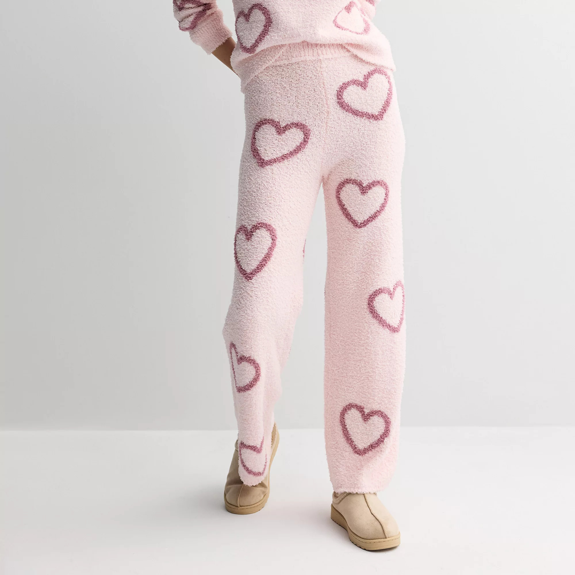 Juniors' Pink Republic Printed Cozy Wide Leg Pants | Kohl's