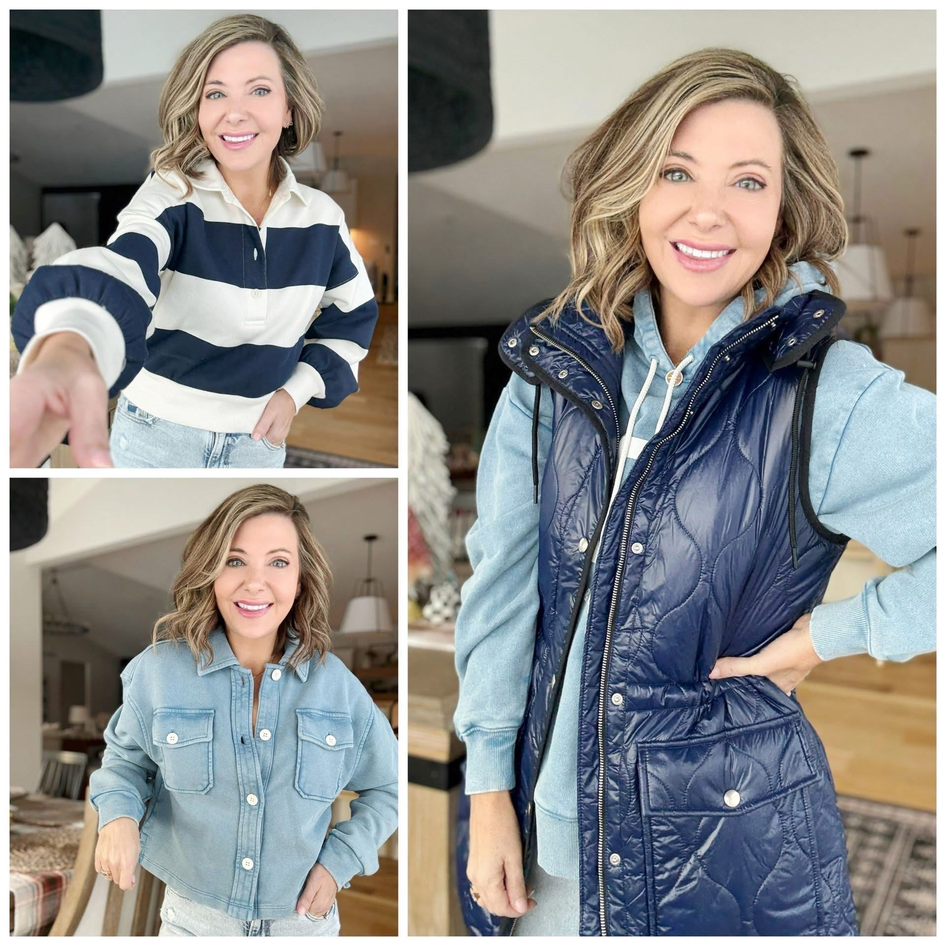 Good Morning! Combat the winter BLUES with these cute new tops! On sale! 💙💙💙💙

Dropping  🔗👇 

#LTKdayinmylife #LTKgrwm #LTKmomlife