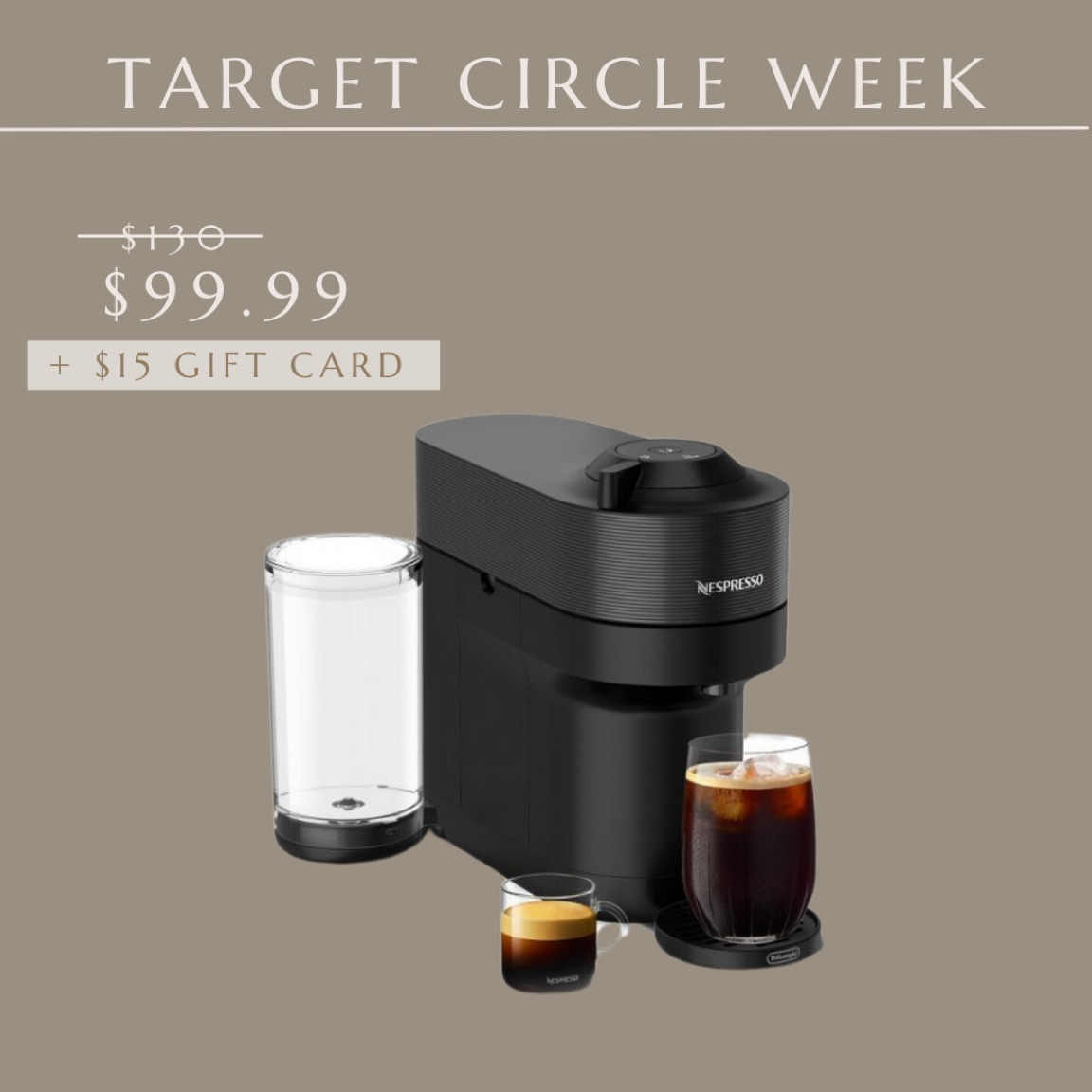 TARGET CIRCLE WEEK Nespresso Vertuo Pop on sale + gift card 

studio mcgee x target new arrivals, coming soon, new collection, fall collection, spring decor, console table, bedroom furniture, dining chair, counter stools, end table, side table, nightstands, framed art, art, wall decor, rugs, area rugs, target finds, target deal days, outdoor decor, patio, porch decor, sale alert, dyson cordless vac, cordless vacuum cleaner, tj maxx, loloi, cane furniture, cane chair, pillows, throw pillow, arch mirror, gold mirror, brass mirror, vanity, lamps, world market, weekend sales, opalhouse, target, jungalow, boho, wayfair finds, sofa, couch, dining room, high end look for less, kirkland's, cane, wicker, rattan, coastal, lamp, high end look for less, studio mcgee, mcgee and co, target, world market, sofas, couch, living room, bedroom, bedroom styling, loveseat, bench, magnolia, joanna gaines, pillows, pb, pottery barn, nightstand, cane furniture, throw blanket, console table, target, joanna gaines, hearth & hand LTK coffee

#LTKSaleAlert #LTKHome #LTKSummerSales