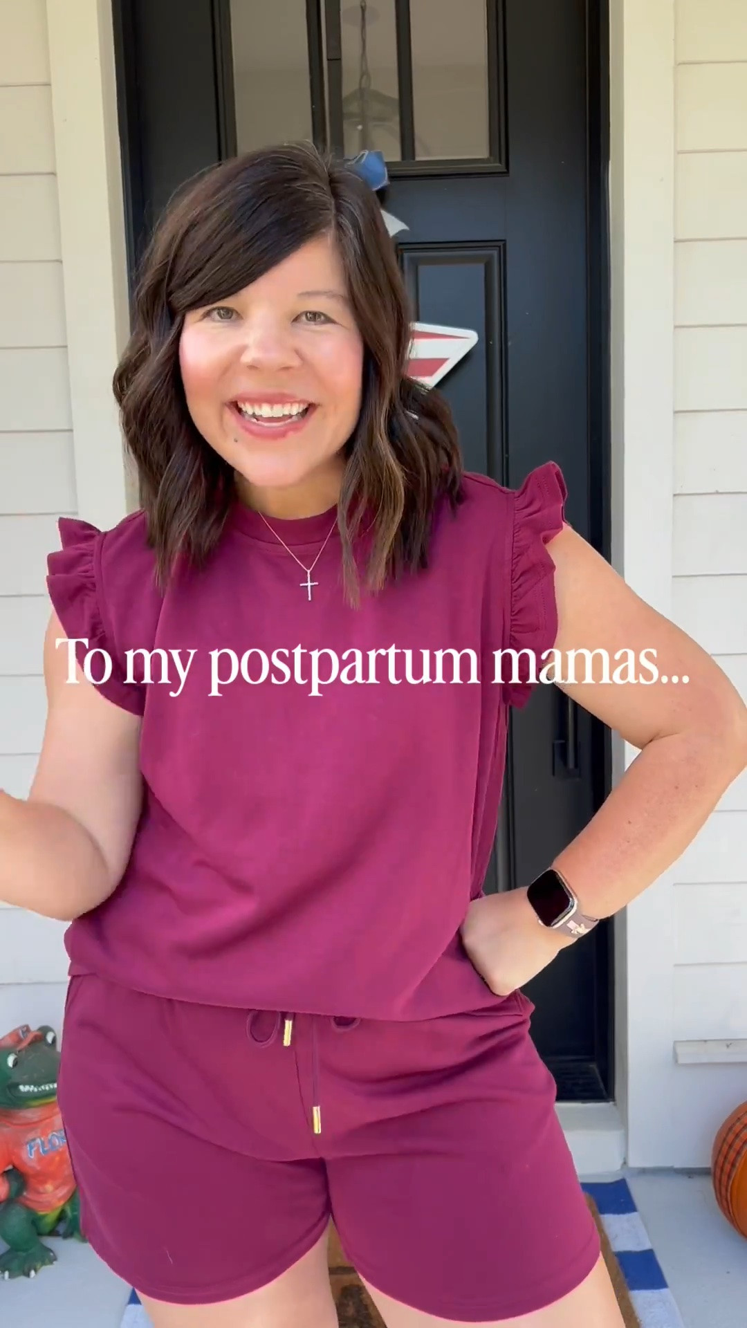 I wish I knew the secret to feeling 100% confident in your postpartum body (spoiler: I definitely don’t)! But I do know the secret to fitting into your jeans after having a baby: buy whatever dang size your body needs!!

There’s nothing worse than looking at a bunch of clothes that don’t fit; so do yourself (and your mental state) a favor, and buy a few things that fit great and make you feel confident- because only you know what size it is. The rest of us just think you look amazing (because you do mama)!!

#LTKBaby #LTKKids #LTKmomlife