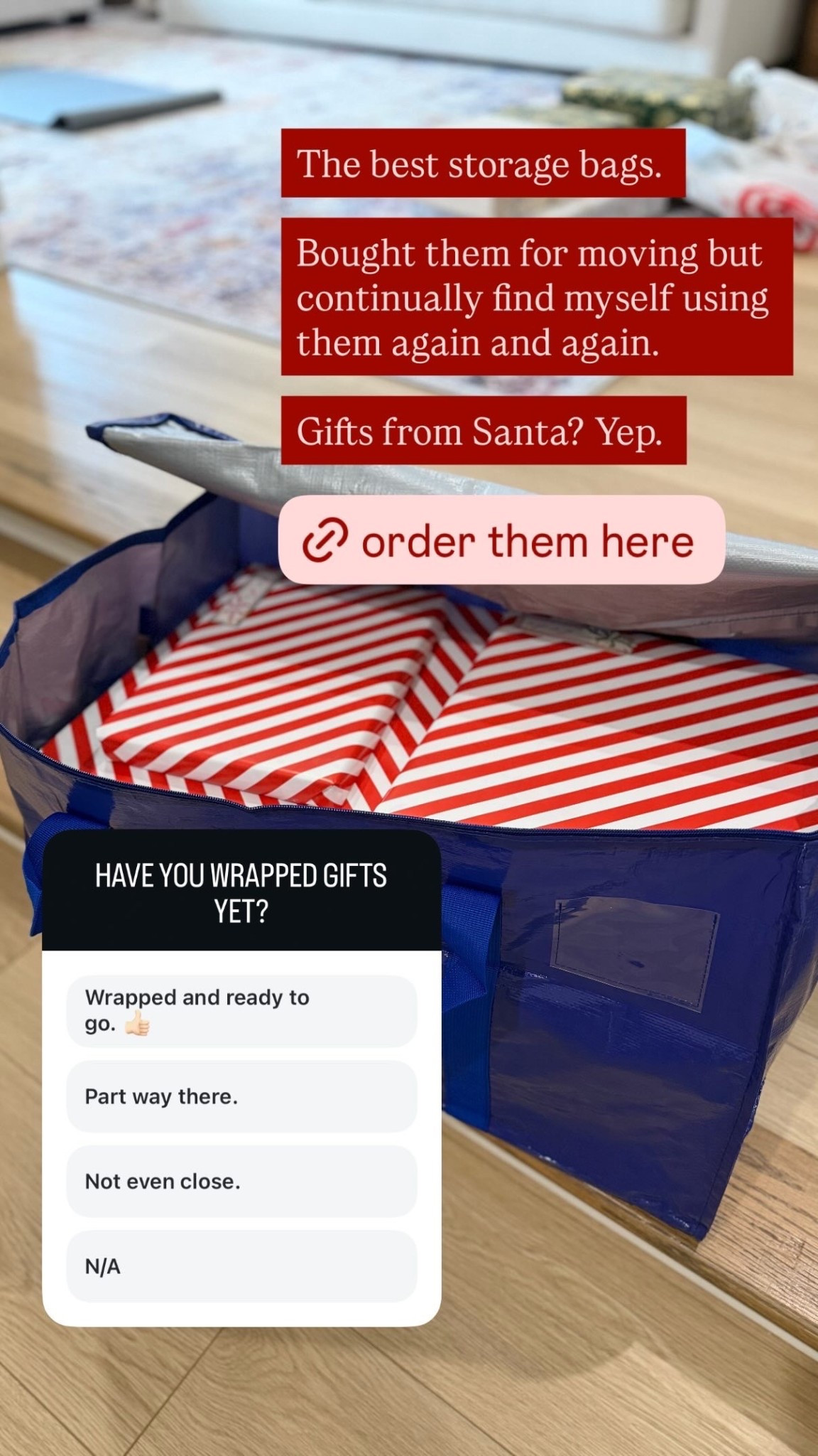 Storage bags 

#LTKGiftGuide #LTKdayinmylife #LTKHoliday
