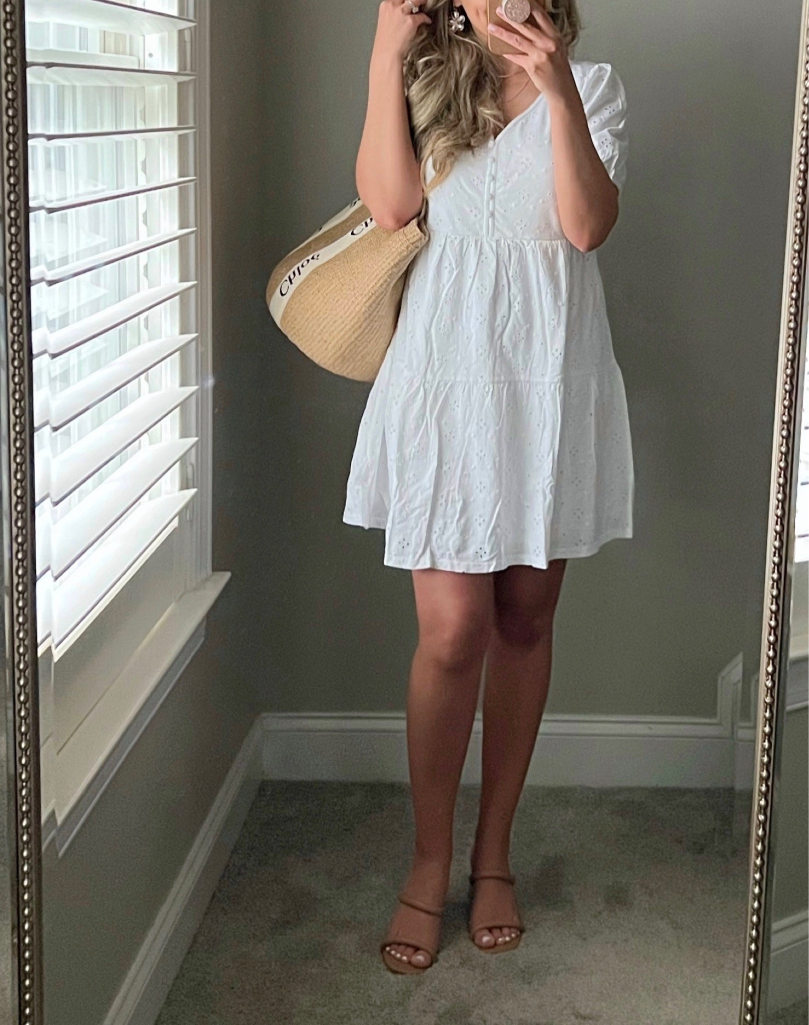White mini dress on sale! Easter dress

#LTKsalealert #LTKshoecrush #LTKitbag