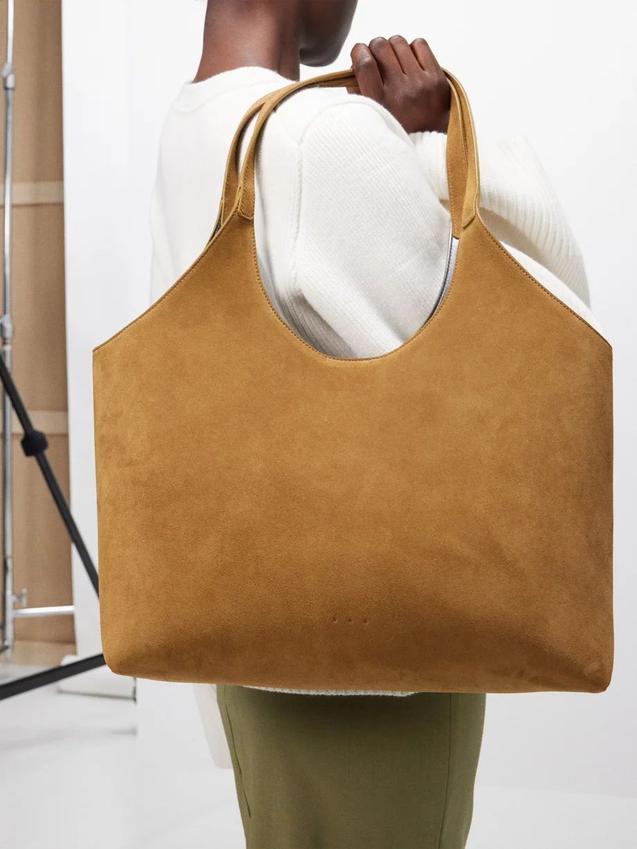 Cabas suede tote bag | Aesther Ekme | Matches (UK)