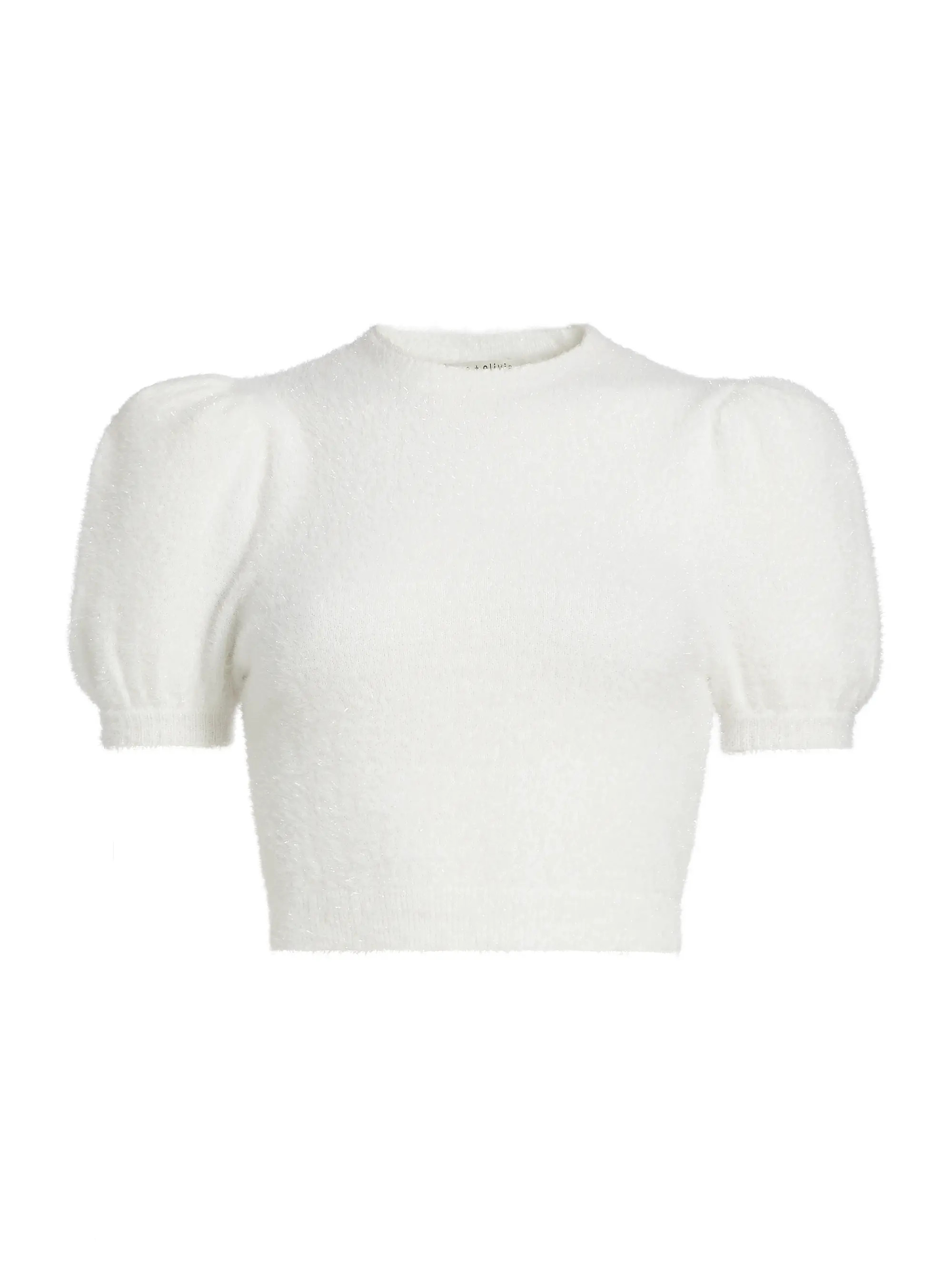 Ciara Sparkly Crop Sweater | Saks Fifth Avenue