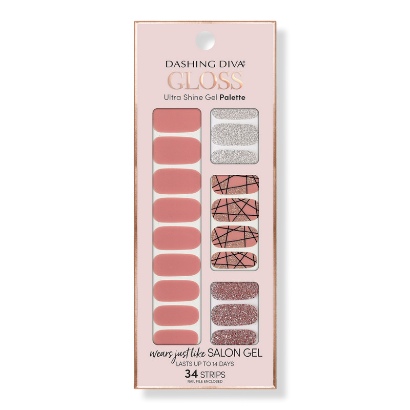 Rose Sparkle Gloss Ultra Shine Gel Strips | Ulta