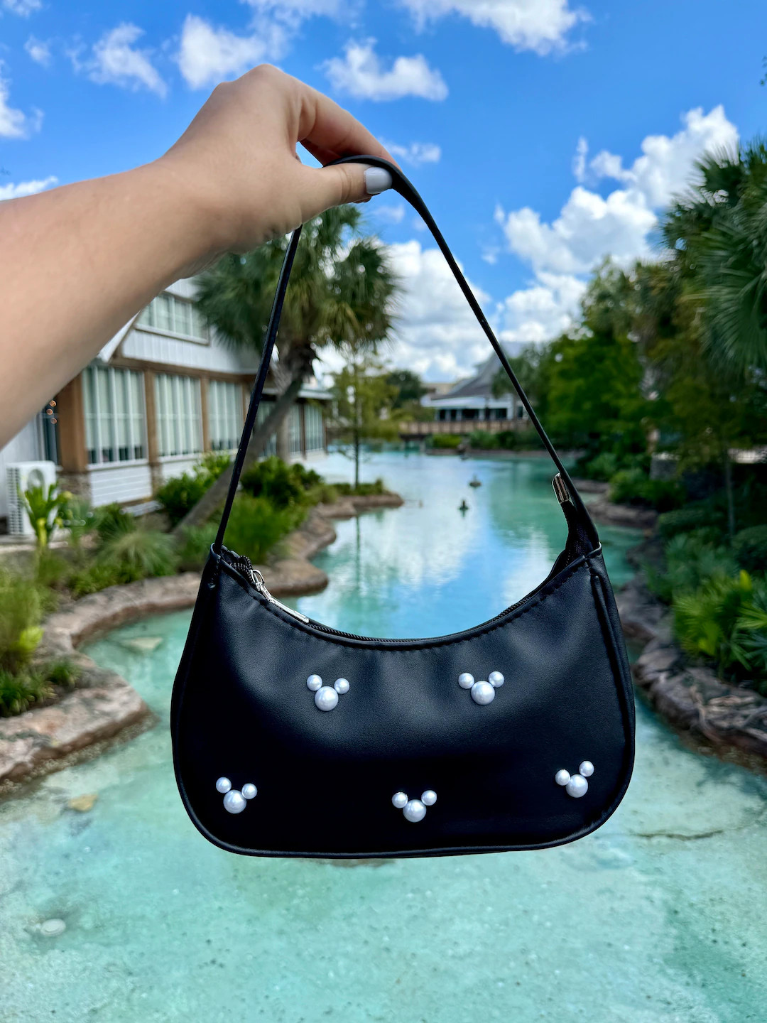 Mickey Pearl Shoulder Bag | Etsy (US)