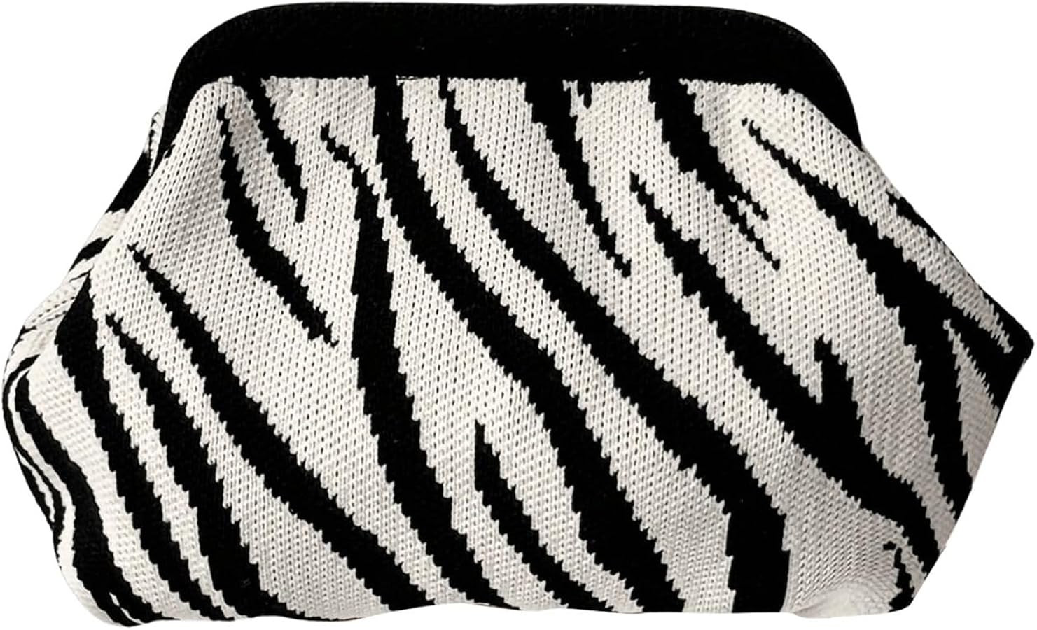 Verdusa Women's Striped Clutch Handbags Crochet Bag Classic Crossbody Bags | Amazon (US)