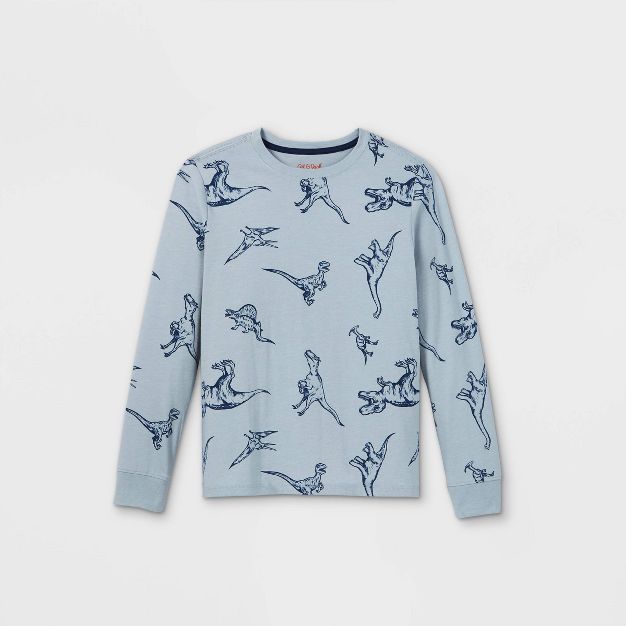 Boys' Printed Long Sleeve T-Shirt - Cat & Jack™ | Target