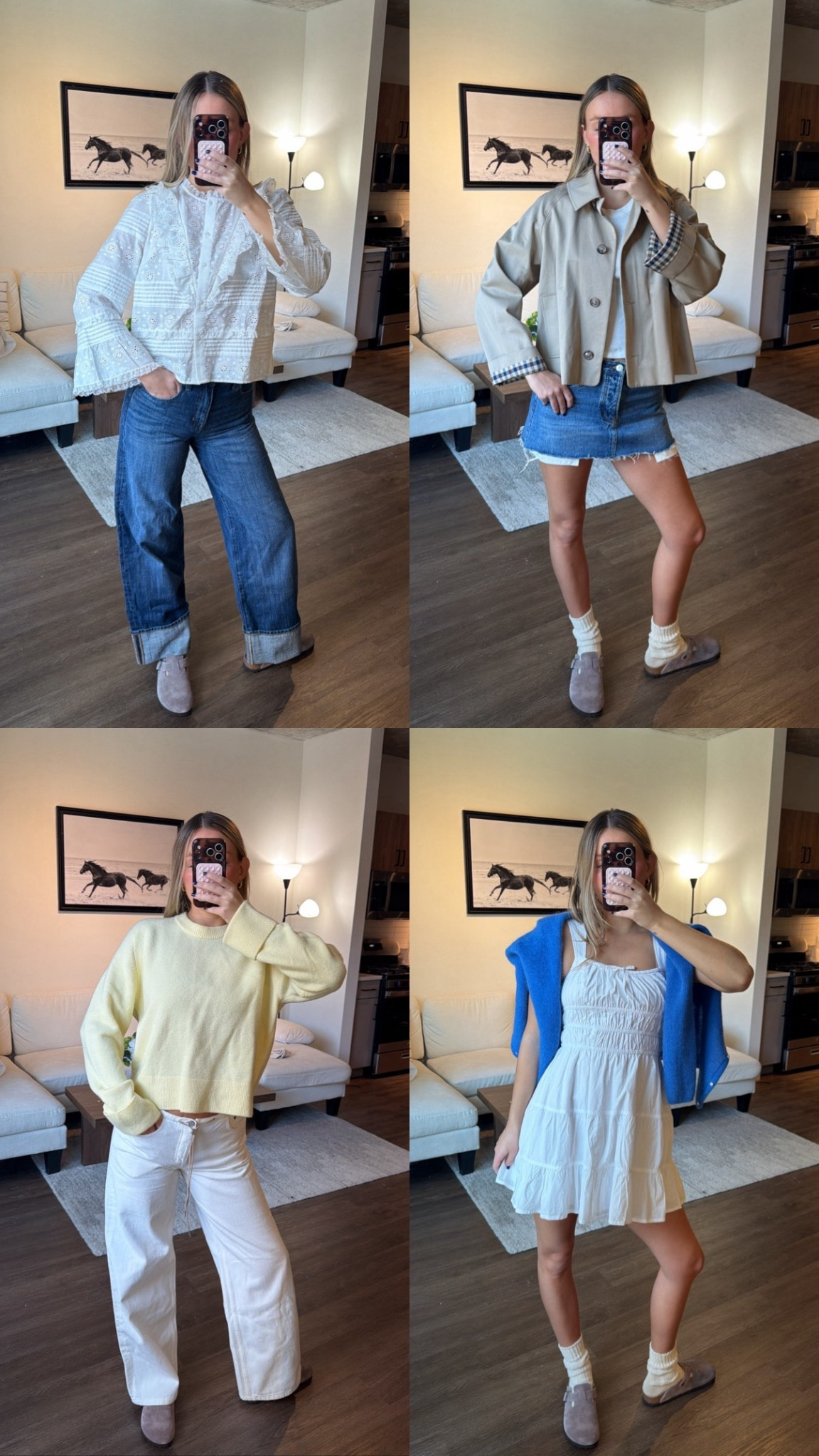 Spring outfits ft my new birkenstock clogs!

#LTKSeasonal #LTKSpringSale #LTKootd