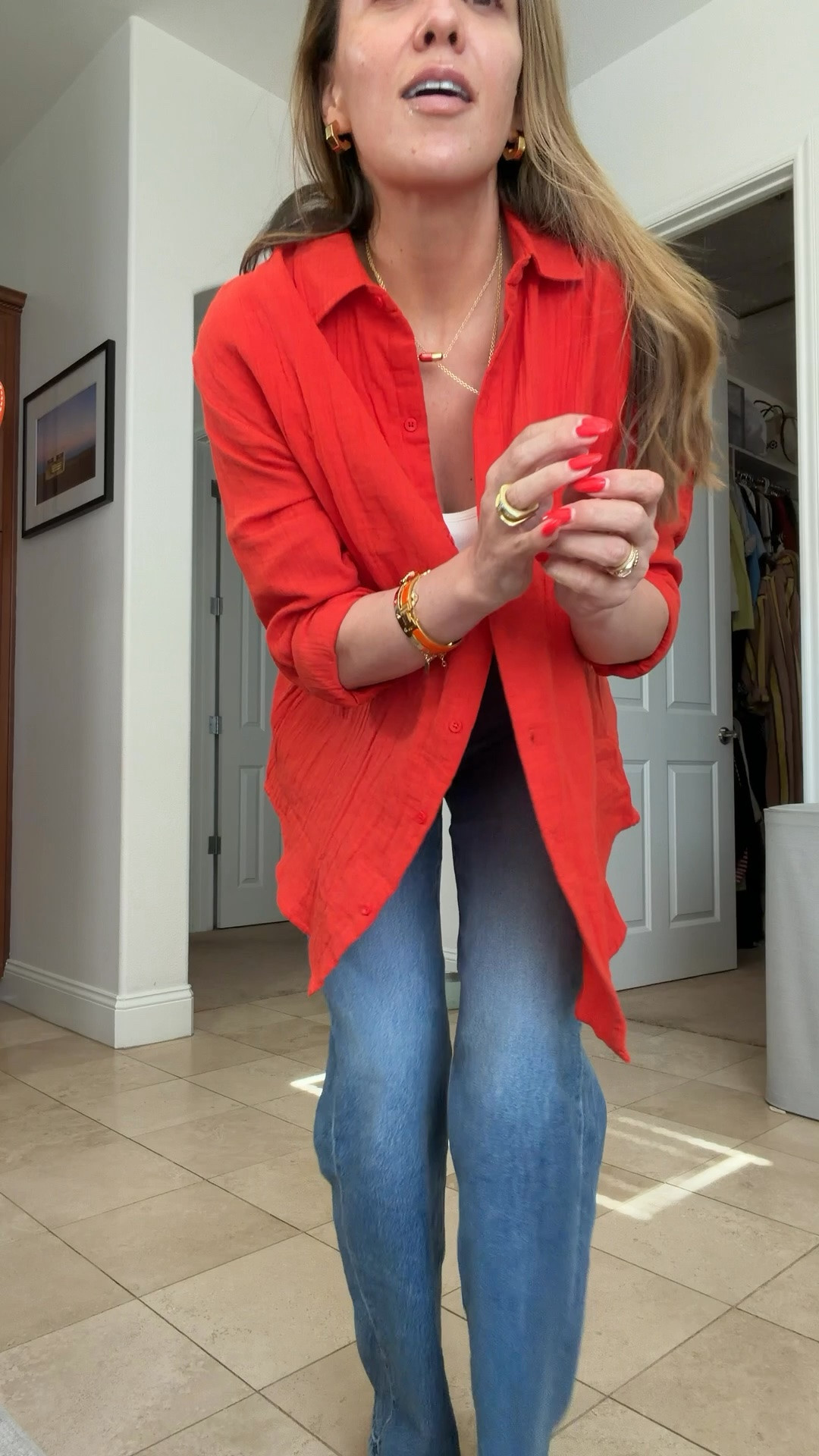 Tuesday OOTD! medium in everything. 28 in jeans. could have done 29!