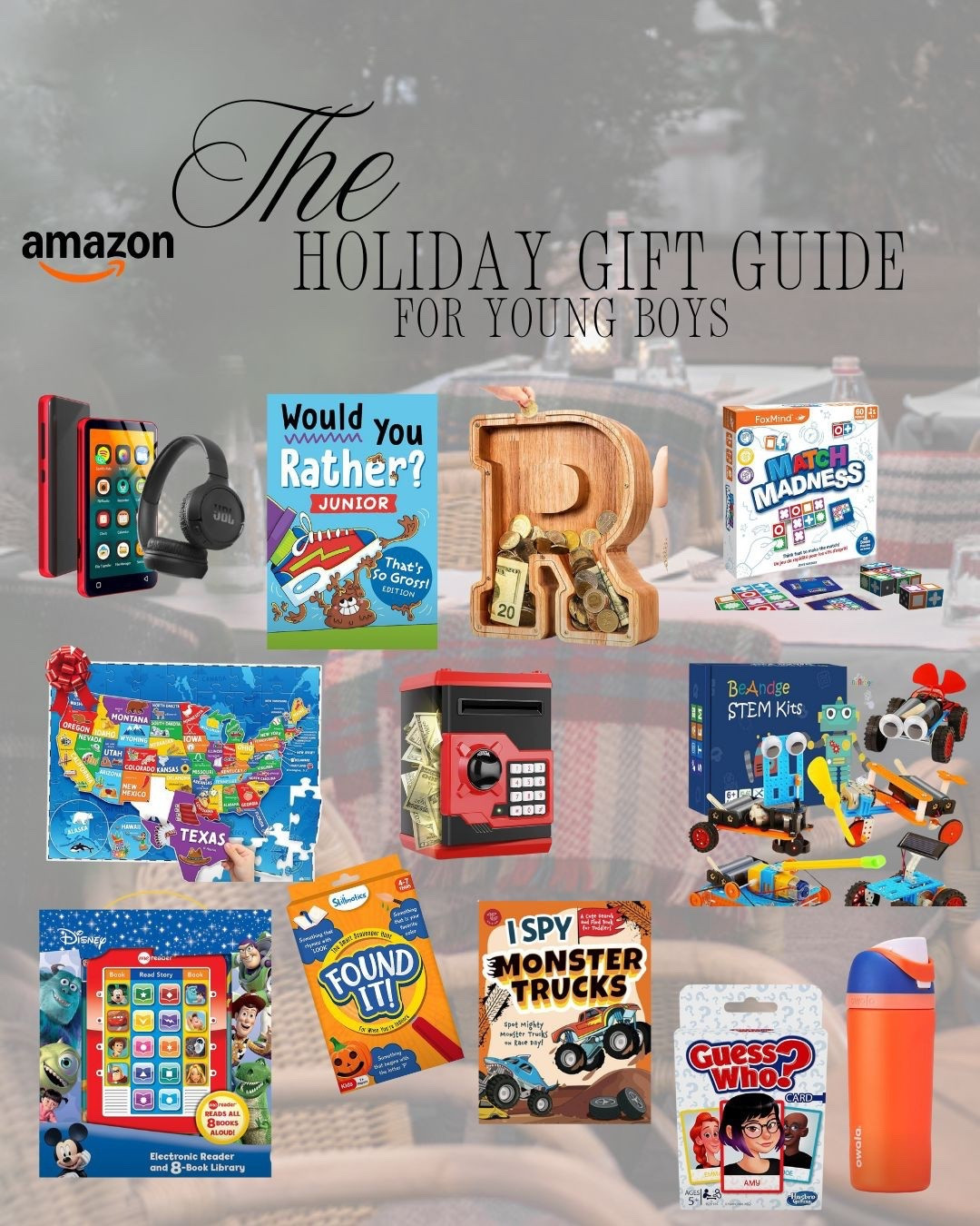 Holiday gift guide for young boys 

#LTKGiftGuide #LTKHoliday #LTKFindsUnder100
