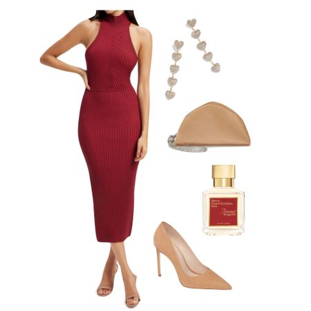 Gorgeous dress for Valentine’s Day! It has a sexy back cut out detail as well! 

#LTKstyletip