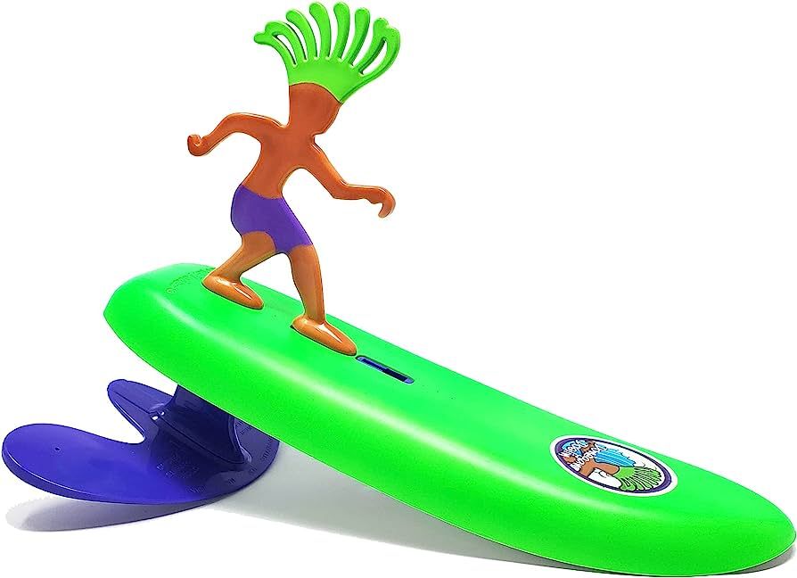 Surfer Dudes Classics Wave Powered Mini-Surfer and Surfboard Toy - Donegan Doolin - Green | Amazon (US)