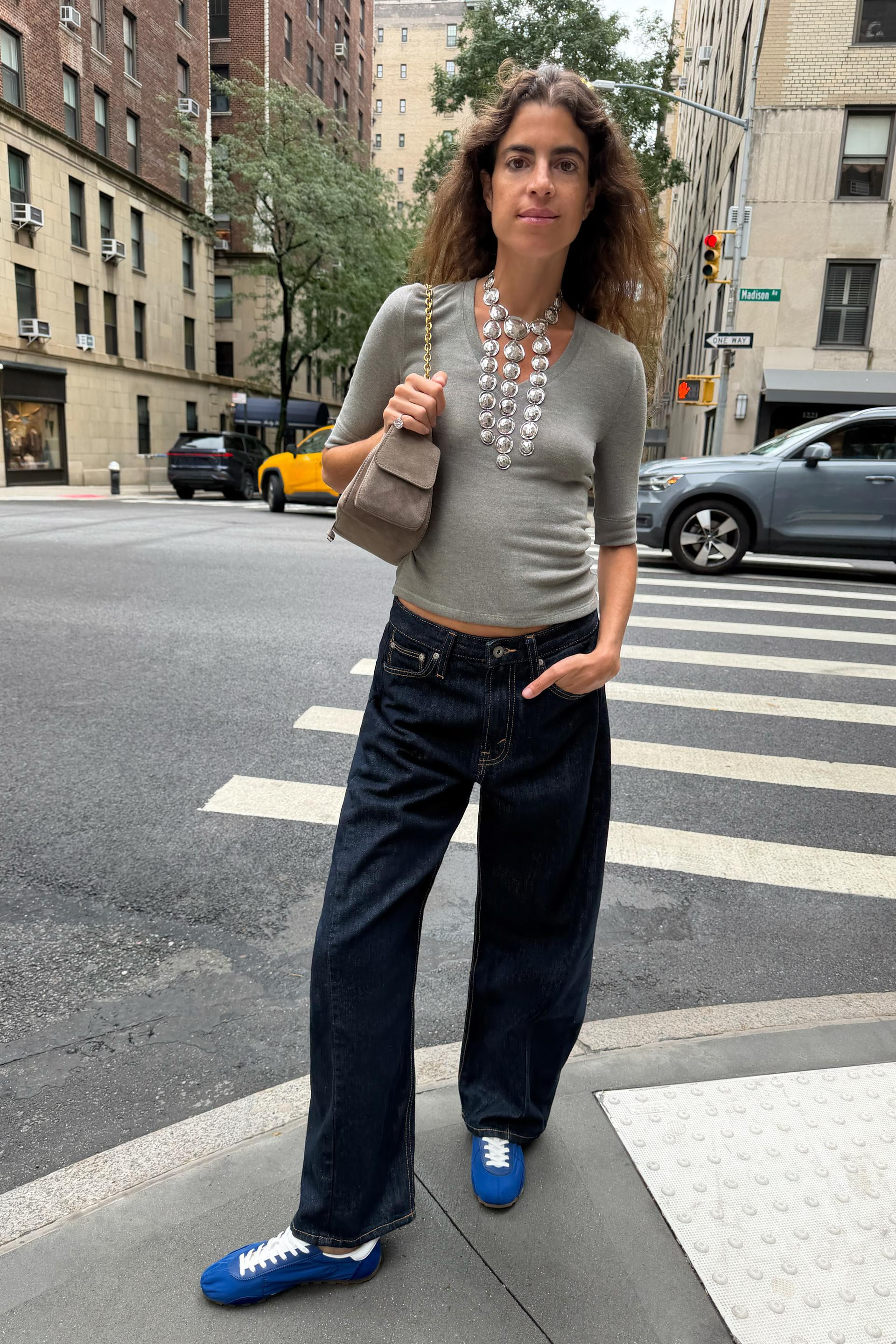 Zara - Zw Collection Mid-Rise Relaxed Ankle Jeans - Blue / Gray - 26 (Us 2) - Woman | Zara US