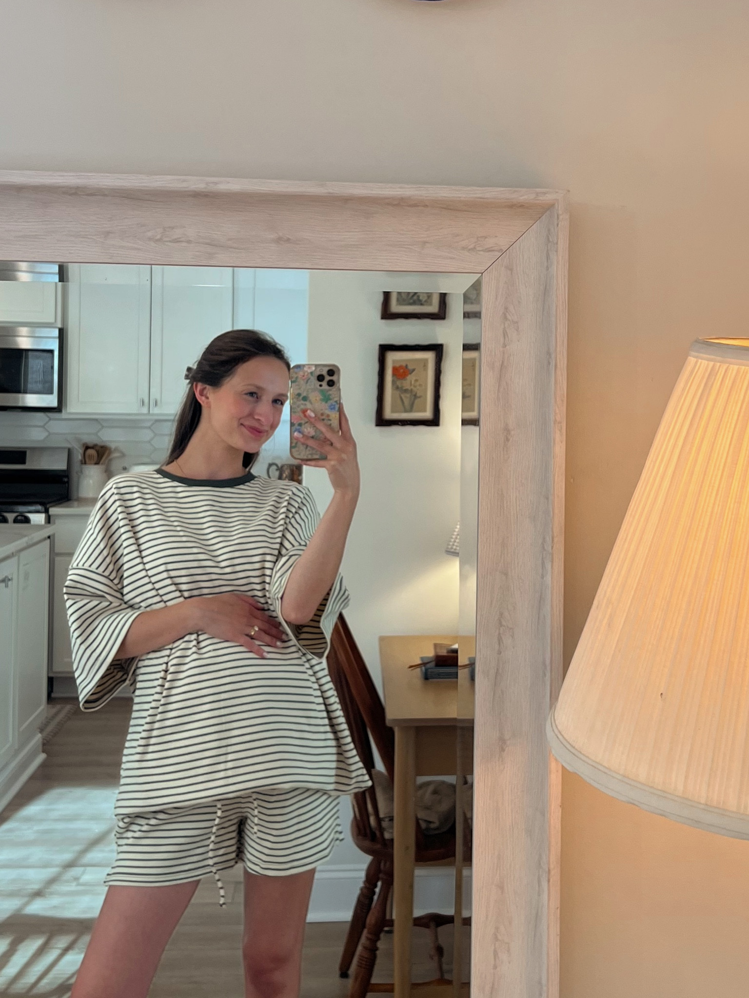 the perfect comfy & bump friendly outfit! will be living in this for the rest of pregnancy!! 🙈 

#pregnancyootd #bumpfriendlyfinds #bumpfriendly #matchingset 

#LTKmomlife #LTKootd #LTKBump