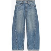 Zara - Trf Mid-Rise Baggy Barrel Jeans - Women - Blue - Women | Zara US