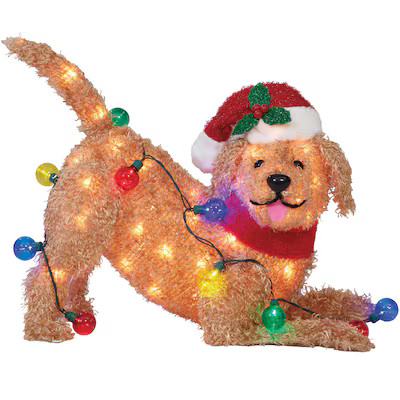 Holiday Living 2-ft Incandescent Playful Doodle Decoration | Lowe's