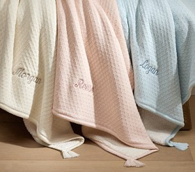 Oversized Luxe Knit Sherpa Baby Blanket | Pottery Barn Kids