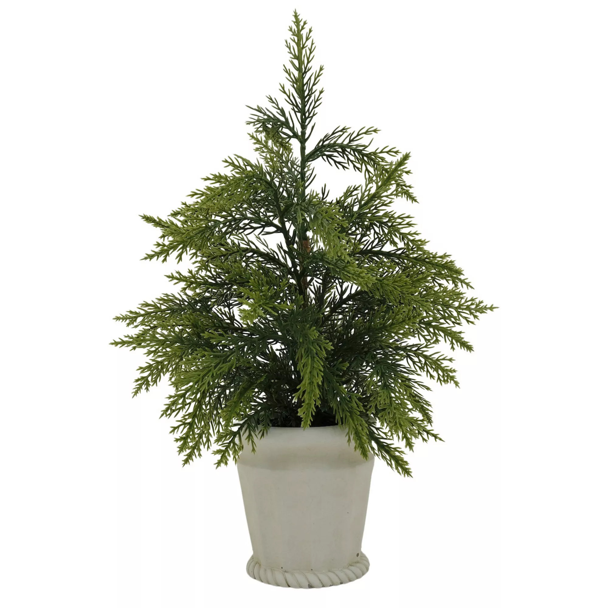 St. Nicholas Square® 16-Inch Artificial Pine in Cement Planter | Kohl's