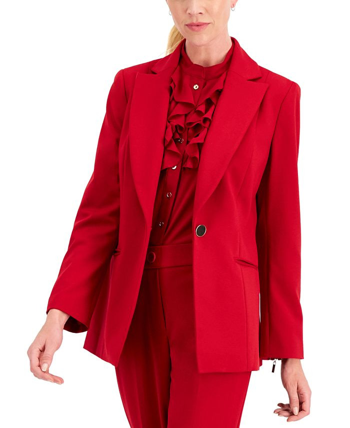 Single-Button Blazer | Macys (US)