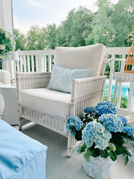 Classic coastal designer look for less patio chair 

#LTKhome