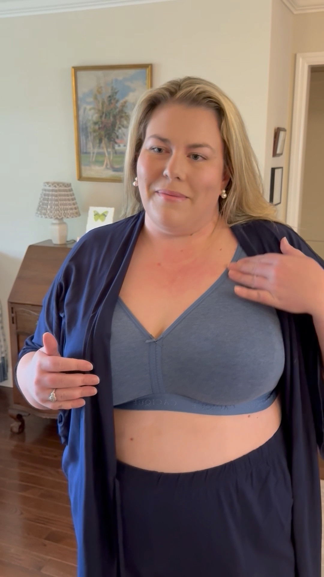 A super soft robe and bra so comfortable I can wear it day and night! Wire free and unlined but still supportive with natural shaping, with band sizes from 34 - 54, and cup sizes from a B-K. Shop this style and more of @lanebryant 's Cacique Cotton Collection to refresh your lingerie drawer with affordable sets.

#lanebryantpartner #Itkplussize #Itkootd #Itkselfcare

#LTKselfcare #LTKSaleAlert #LTKPlusSize