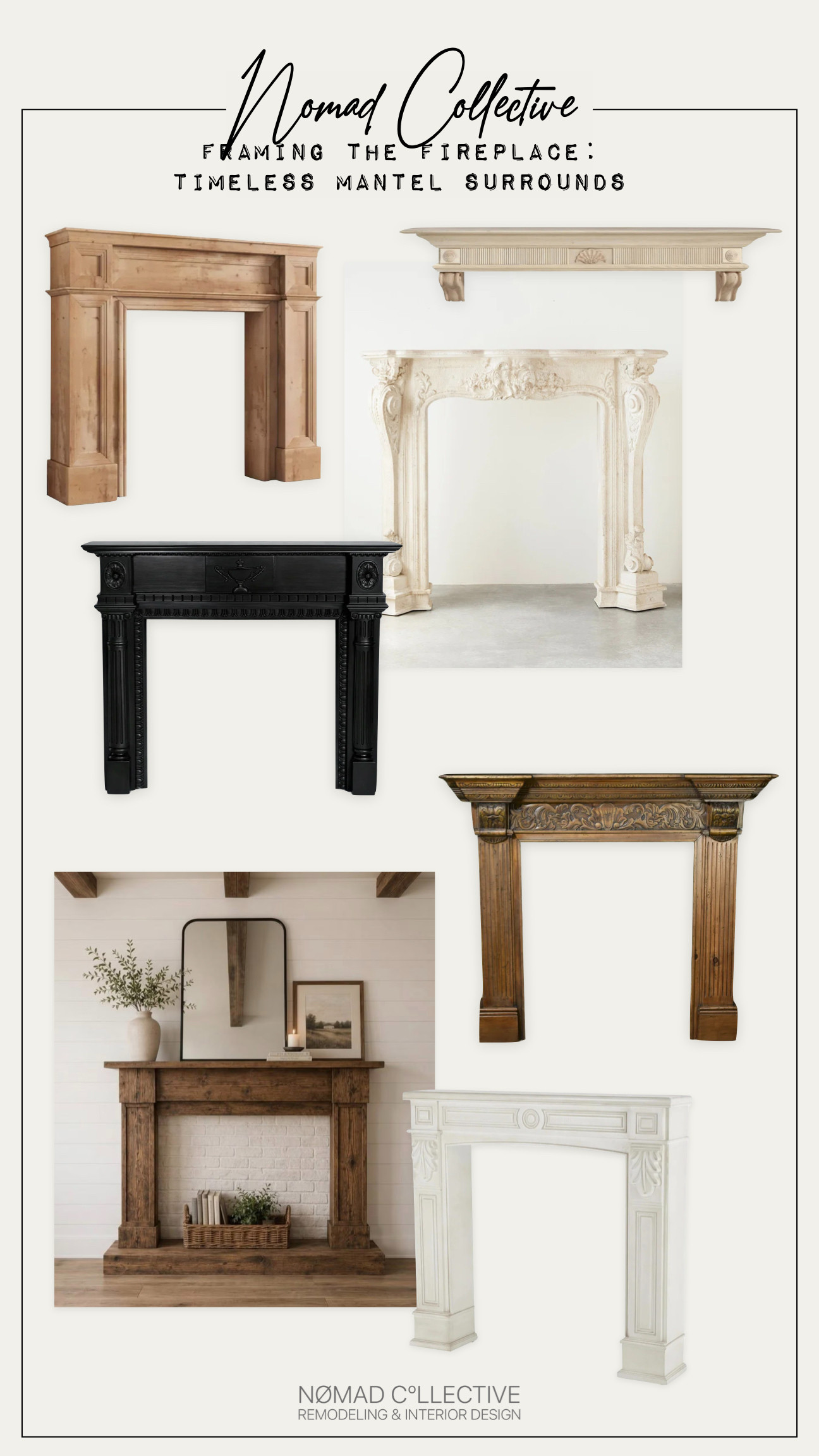 A fireplace surround can completely shift the feel of a space — adding depth, interest, and a more finished look without overwhelming the room. I’ve rounded up a few options I’ve had my eye on lately — classic, versatile, and full of character. 

 #LTKHome