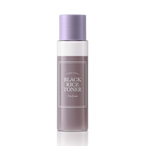 [I'm From] Miniature of Black Rice Toner for Oily Skin, Sebum Control Toner, Lightweight, Niacinamide, Panthenol, Fragrance Free, Korean Skin Care, 1.01 Fl Oz | Amazon (US)