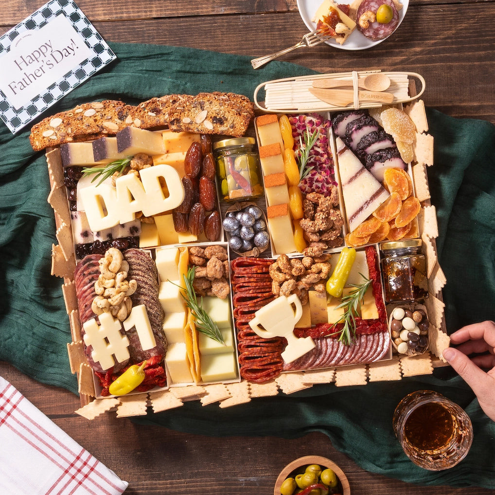 Father's Day Charcuterie Board - Large | Boarderie | Boarderie