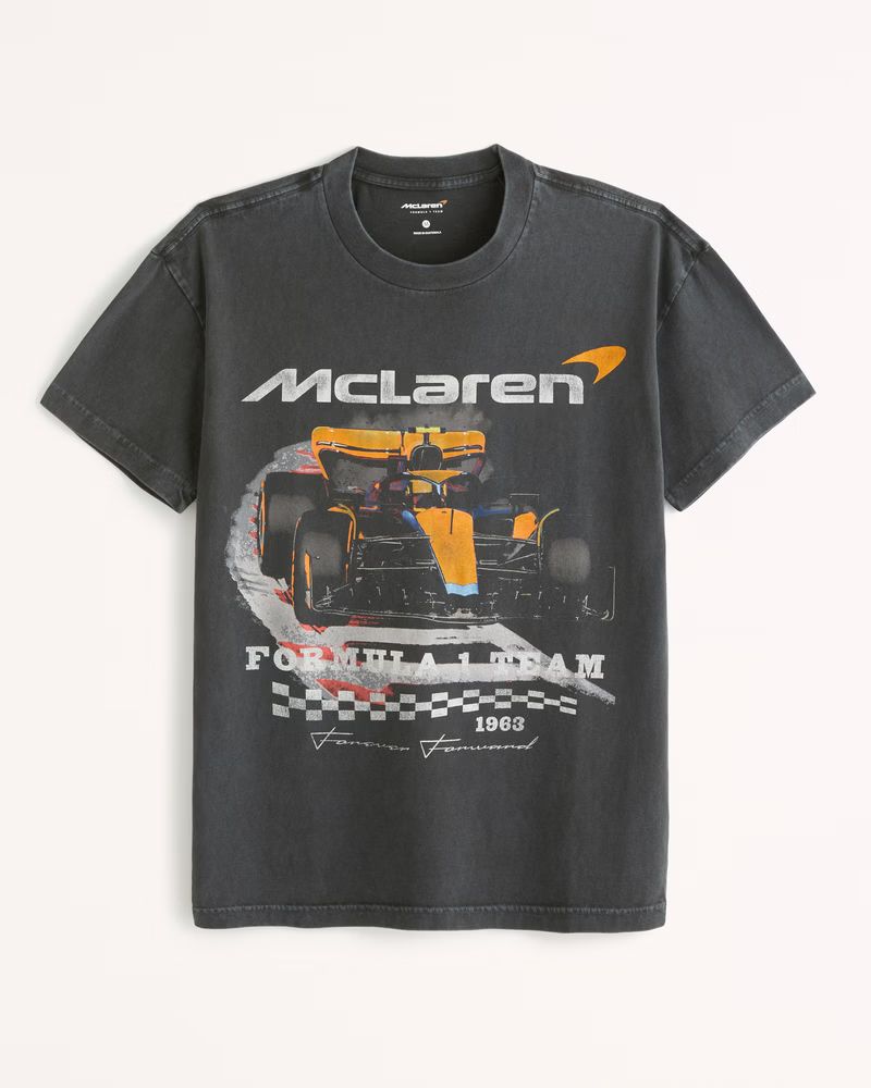 Men's McLaren Graphic Tee | Men's | Abercrombie.com | Abercrombie & Fitch (US)