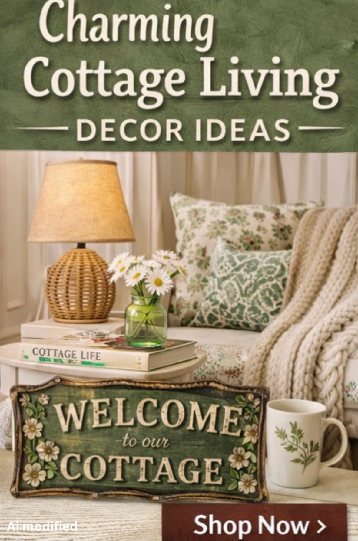 Cozy Cottage Style Inspiration 🌼 | Soft Green Decor + Vintage Lake House Vibes

#LTKHome #LTKSeasonal #LTKTravel
